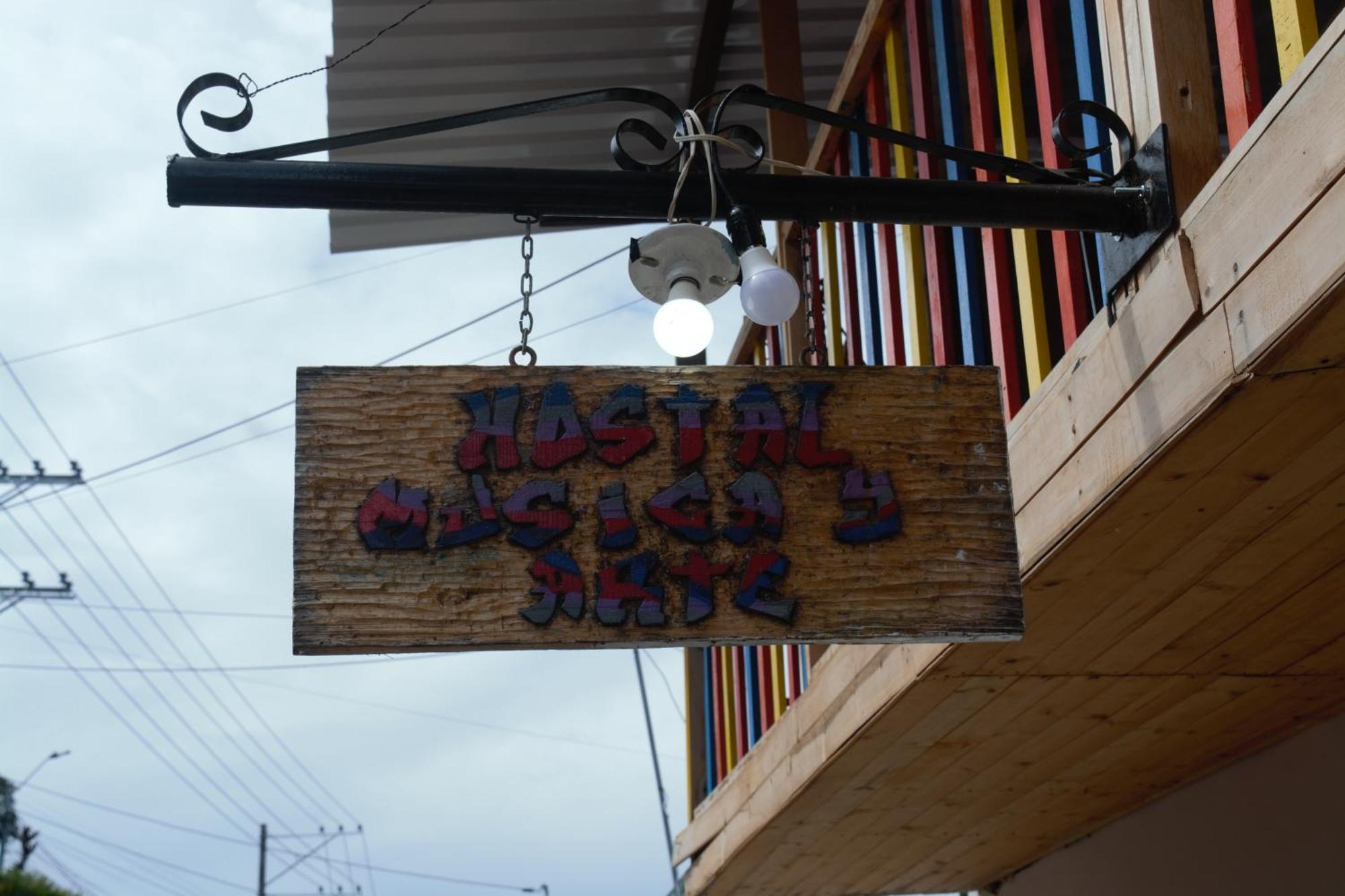 Hostal Musica Y Arte San Agustín المظهر الخارجي الصورة